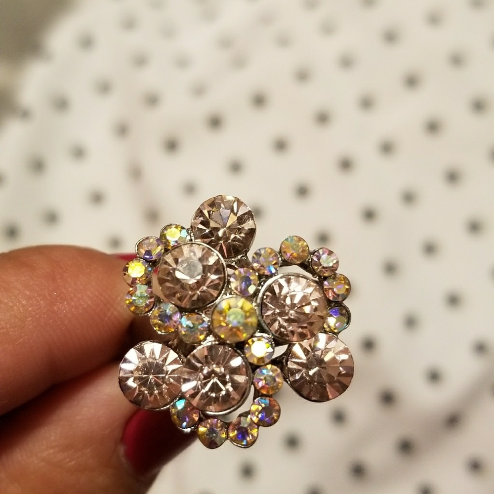 Pink Flower Ring - Picture 5 of 5